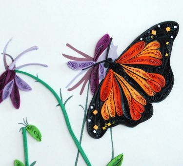 butterfly art bg