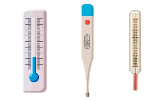 Three thermometers give the same temperature
